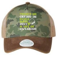 There's No Crying In Pickleball Just A Lot Of Swearing Legacy Tie Dye Trucker Hat