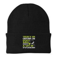 There's No Crying In Pickleball Just A Lot Of Swearing Beanie