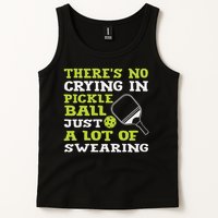 There's No Crying In Pickleball Just A Lot Of Swearing Tank Top