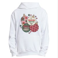 Trauma Nurse Christmas Emergency Nurse Urban Pullover Hoodie