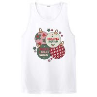 Trauma Nurse Christmas Emergency Nurse PosiCharge Competitor Tank