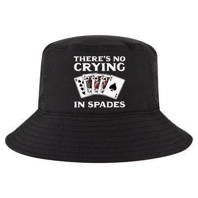 Theres No Crying In Spades Card Game Cool Comfort Performance Bucket Hat
