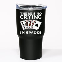Theres No Crying In Spades Card Game Tumbler