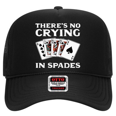 Theres No Crying In Spades Card Game Hat