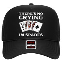 Theres No Crying In Spades Card Game Hat