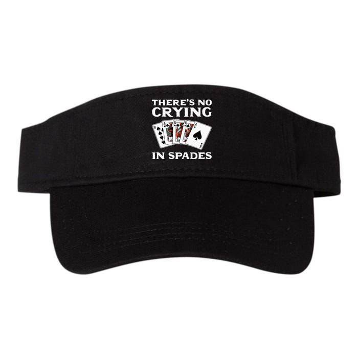 Theres No Crying In Spades Card Game Visor
