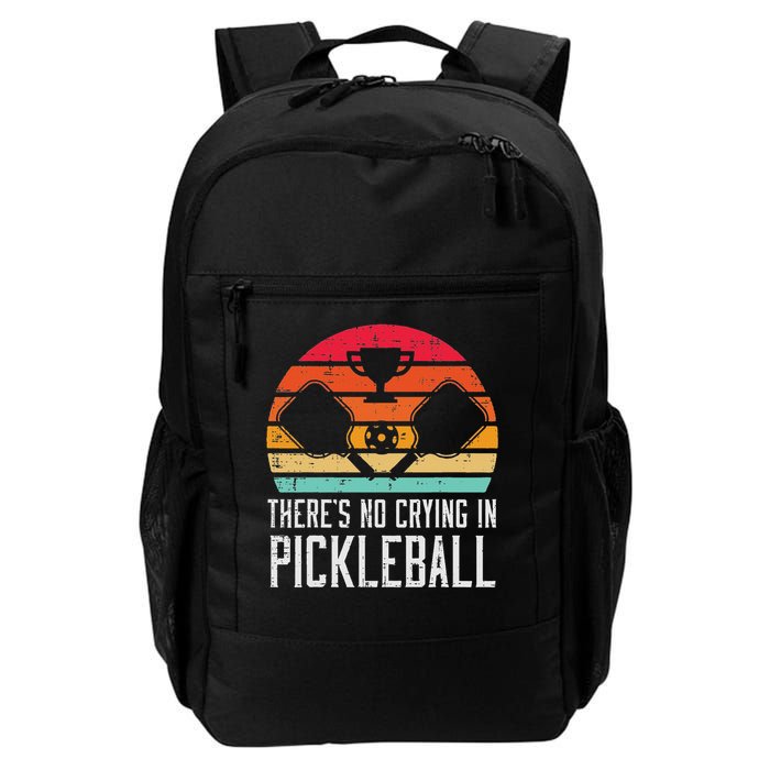 Theres No Crying In Pickleball Pickle Ball Women Backpack