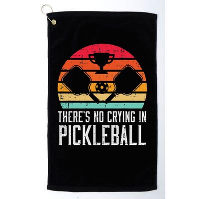 Theres No Crying In Pickleball Pickle Ball Women Golf Towel