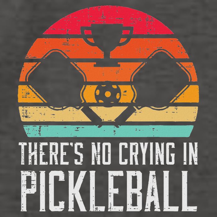 Theres No Crying In Pickleball Pickle Ball Women Vector Backpack