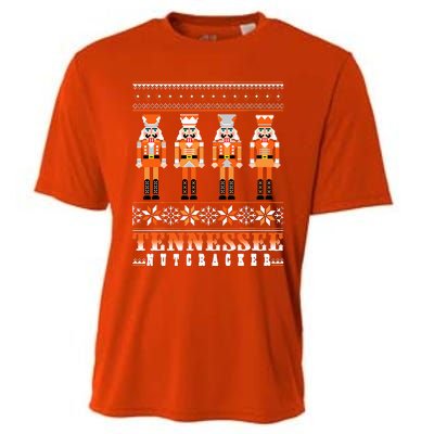 Tennessee Nutcracker Christmas Cooling Performance Crew T-Shirt