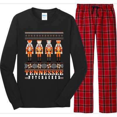 Tennessee Nutcracker Christmas Long Sleeve Pajama Set