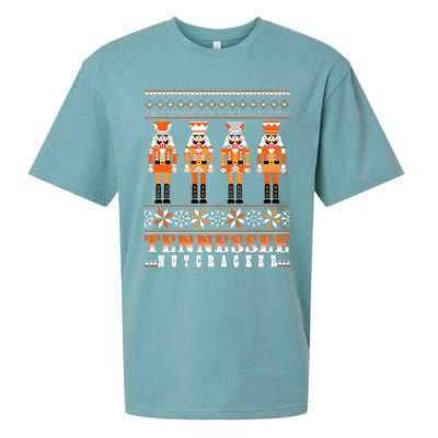 Tennessee Nutcracker Christmas Sueded Cloud Jersey T-Shirt