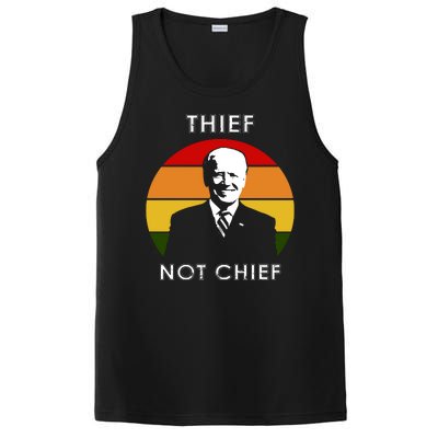 Thief Not Chief Funny Anti Joe Biden PosiCharge Competitor Tank