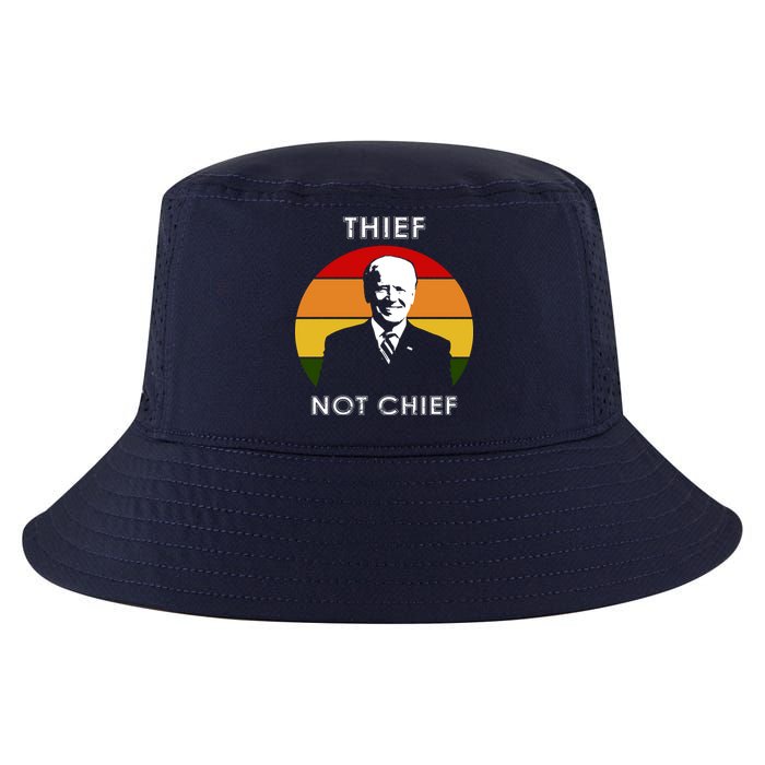 Thief Not Chief Funny Anti Joe Biden Cool Comfort Performance Bucket Hat