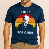 Thief Not Chief Funny Anti Joe Biden Cooling Performance Crew T-Shirt