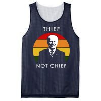 Thief Not Chief Funny Anti Joe Biden Mesh Reversible Basketball Jersey Tank