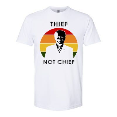 Thief Not Chief Funny Anti Joe Biden Softstyle® CVC T-Shirt