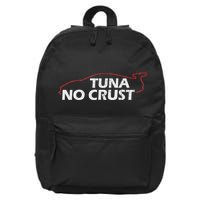 Tuna No Crust Cool For Tuna Lovers 16 in Basic Backpack