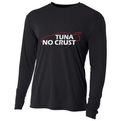 Tuna No Crust Cool For Tuna Lovers Cooling Performance Long Sleeve Crew