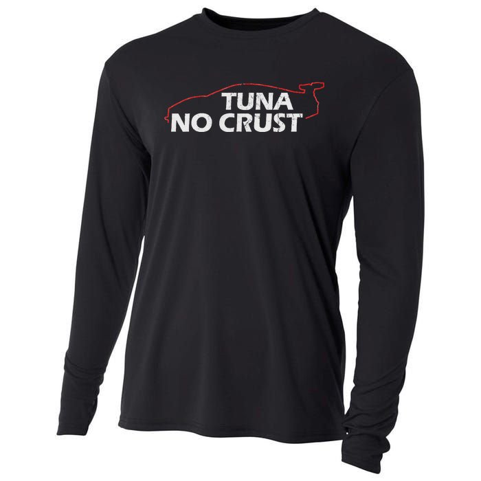 Tuna No Crust Cool For Tuna Lovers Cooling Performance Long Sleeve Crew