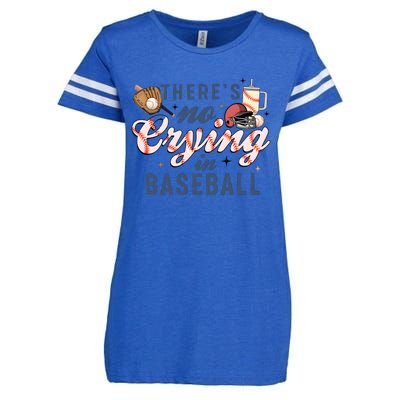 ThereS No Crying In Boojee Baseball Mama Enza Ladies Jersey Football T-Shirt