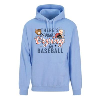 ThereS No Crying In Boojee Baseball Mama Unisex Surf Hoodie