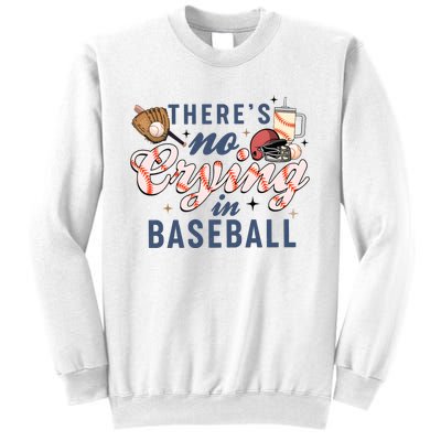 ThereS No Crying In Boojee Baseball Mama Sweatshirt