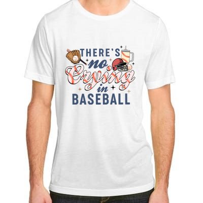 ThereS No Crying In Boojee Baseball Mama Adult ChromaSoft Performance T-Shirt