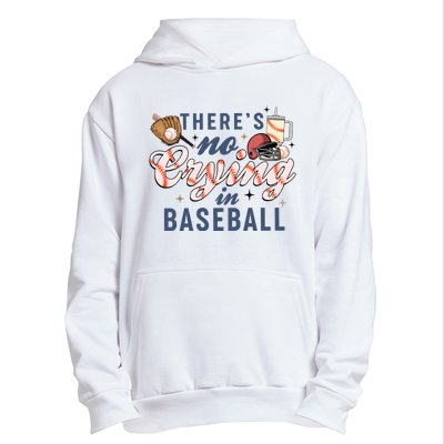 ThereS No Crying In Boojee Baseball Mama Urban Pullover Hoodie