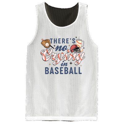 ThereS No Crying In Boojee Baseball Mama Mesh Reversible Basketball Jersey Tank