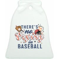 ThereS No Crying In Boojee Baseball Mama Ceramic Bell Ornament