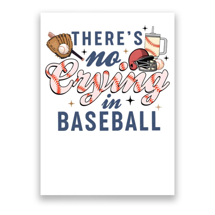 ThereS No Crying In Boojee Baseball Mama Poster