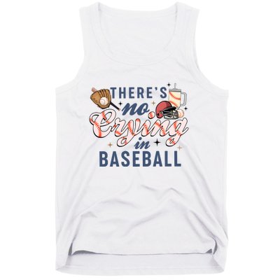 ThereS No Crying In Boojee Baseball Mama Tank Top