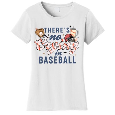 ThereS No Crying In Boojee Baseball Mama Women's T-Shirt