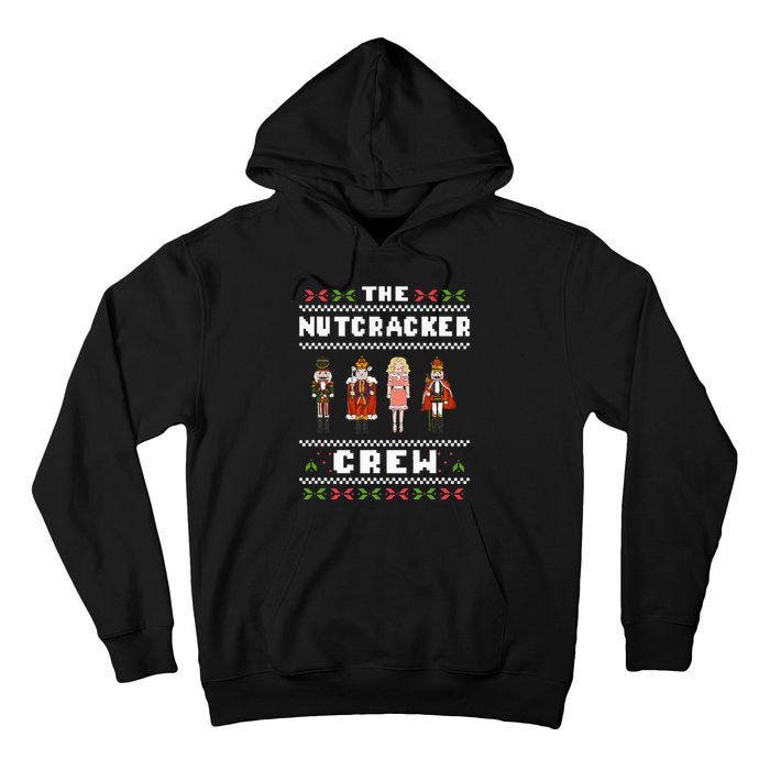 The Nutcracker Crew Nutcracker Ugly Christmas Sweater Ballet Hoodie