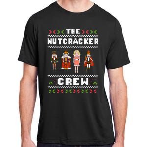 The Nutcracker Crew Nutcracker Ugly Christmas Sweater Ballet Adult ChromaSoft Performance T-Shirt