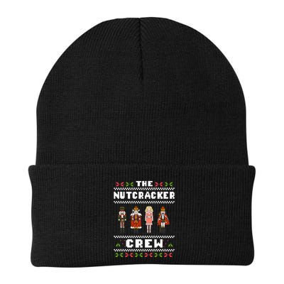 The Nutcracker Crew Nutcracker Ugly Christmas Sweater Ballet Knit Cap Winter Beanie