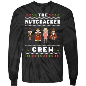 The Nutcracker Crew Nutcracker Ugly Christmas Sweater Ballet Tie-Dye Long Sleeve Shirt