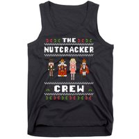 The Nutcracker Crew Nutcracker Ugly Christmas Sweater Ballet Tank Top