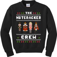 The Nutcracker Crew Nutcracker Ugly Christmas Sweater Ballet Kids Sweatshirt