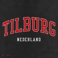 Tilburg Netherlands College University Style 7 Panel Mesh Trucker Snapback Hat