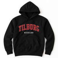 Tilburg Netherlands College University Style Hoodie