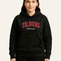 Tilburg Netherlands College University Style Hoodie