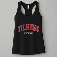 Tilburg Netherlands College University Style Womens Tank Top