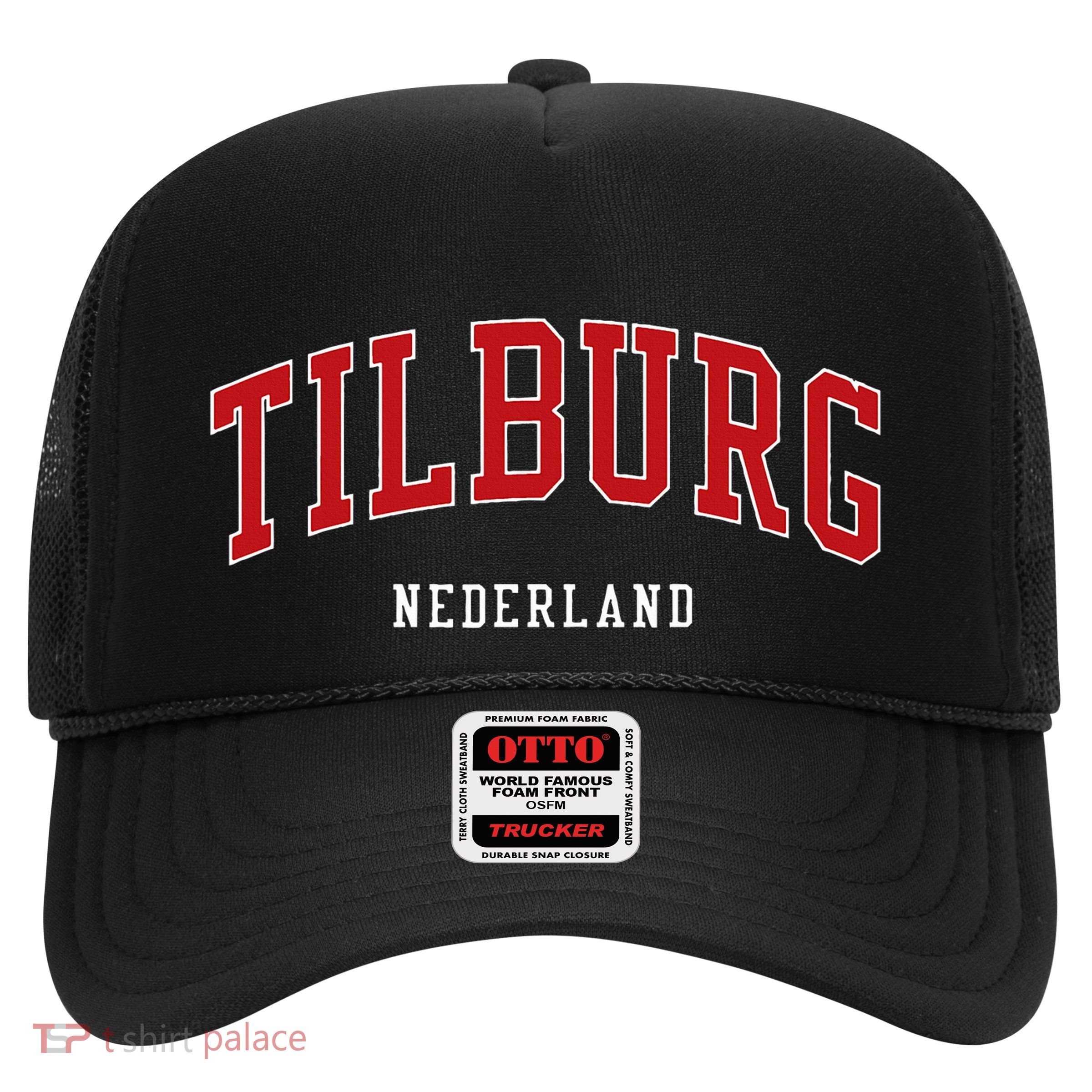 Tilburg Netherlands College University Style Trucker Hat