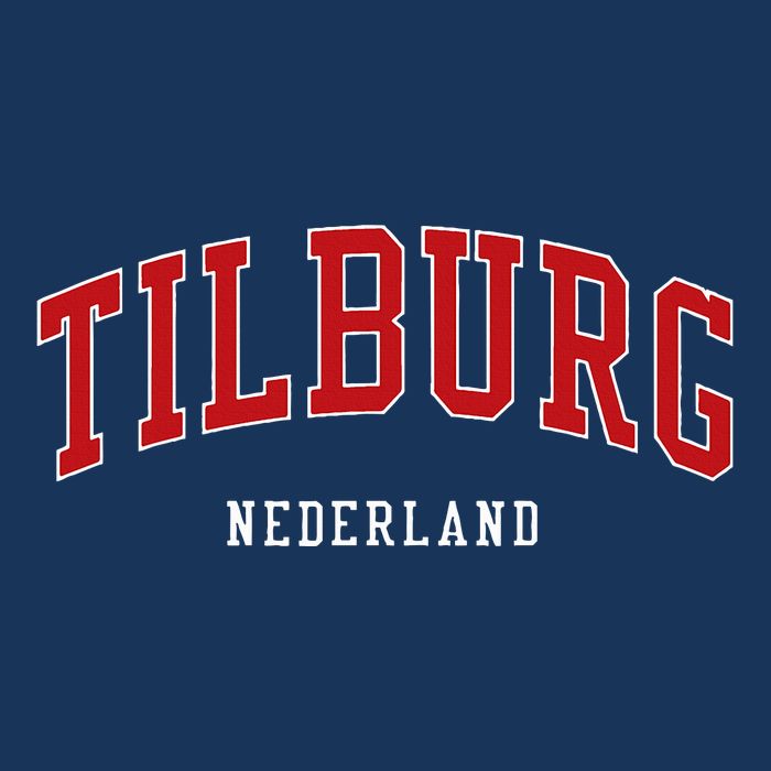 Tilburg Netherlands College University Style Infant Baby Jersey Bodysuit