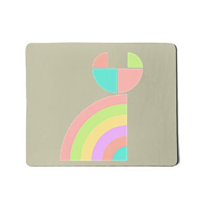 Threadless Nate Christenson Minimalist Cat Mousepad