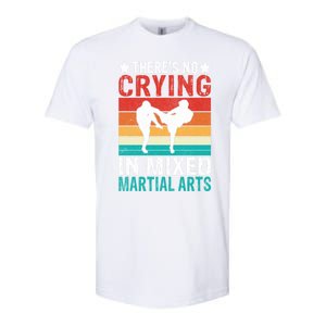 Theres No Crying In Mixed Martial Arts Gift Softstyle CVC T-Shirt