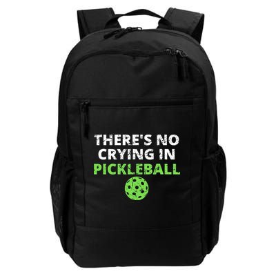There's No Crying In Pickleball Paddles Sport Backpack
