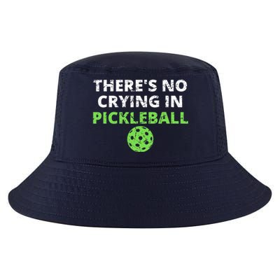 There's No Crying In Pickleball Paddles Sport Cool Comfort Performance Bucket Hat